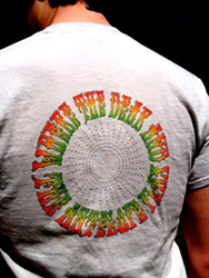 Where the Dear and the Antelope Play T-Shirt Rear